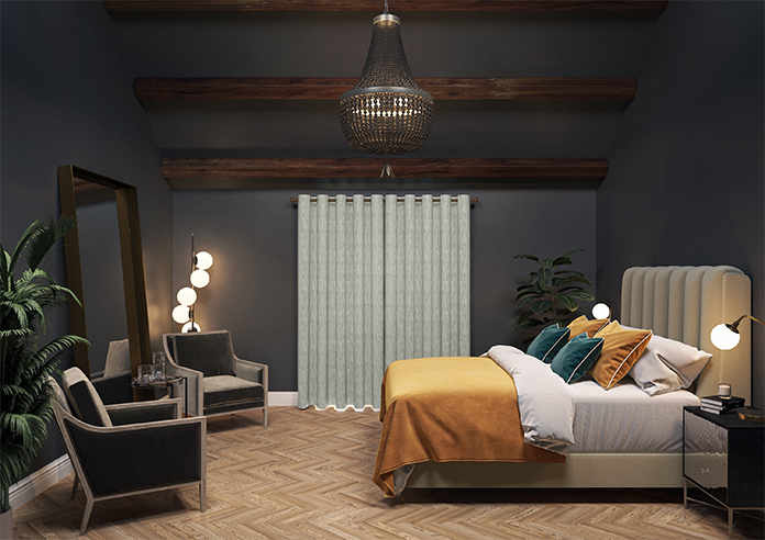 Culross (Blackout), Speckled White - Made to Measure Curtains - Image 16